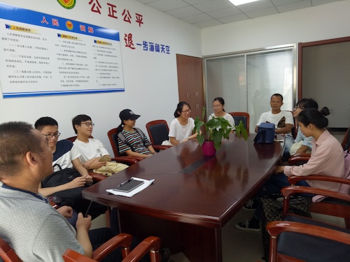 七月八日 澳门博彩
 赴嘉兴“青水”小分队 走访长水街道五水办共讨五水共治