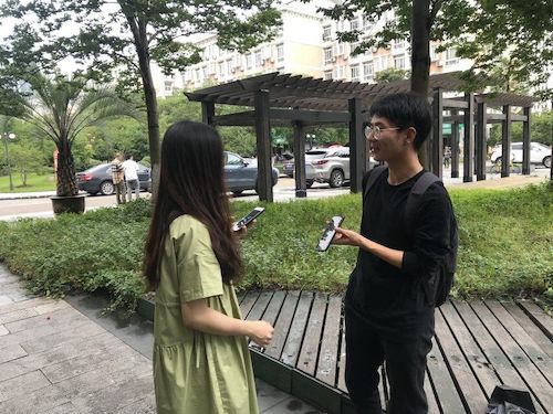 七月九日 澳门博彩
“垃圾分类推进方案”调查小分队 采访路人